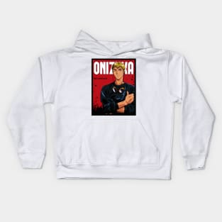 Onizuka Eikichi Red Comic Kids Hoodie